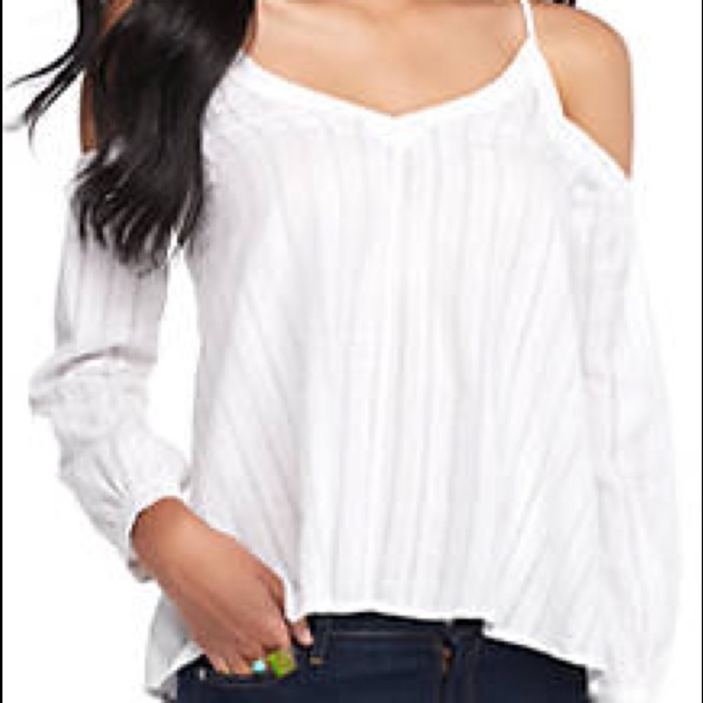 Anthropologie • Paper Crane Cold Shoulder Blouse